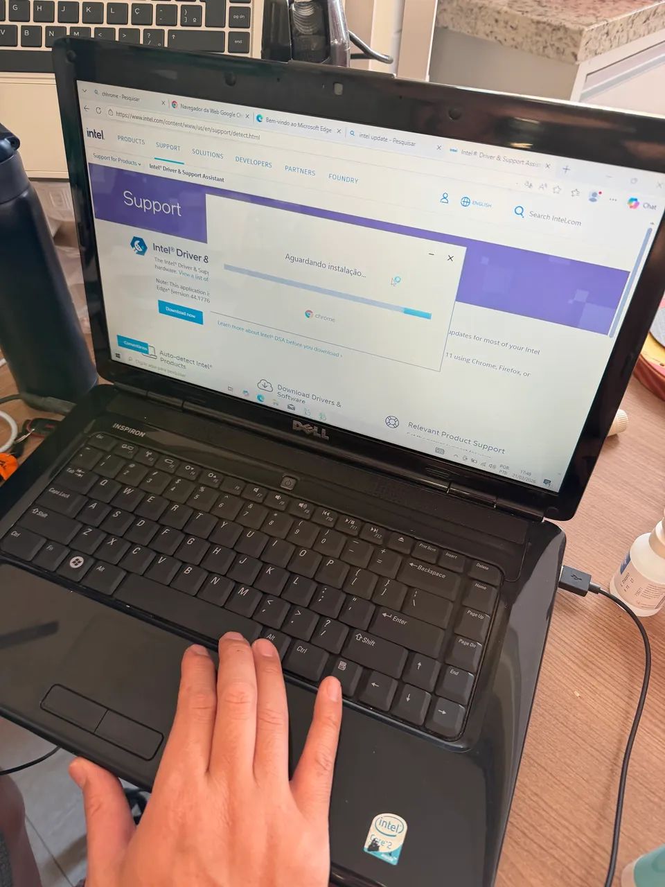 お譲りします。DELL inspiron 1545。　 オフィスもインストールしています。 Notebook DELL Inspiron 1545 - Notebooks - Tarumã, Curitiba