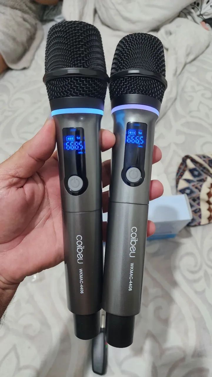 Microfone profissional sem fio  - Foto 4
