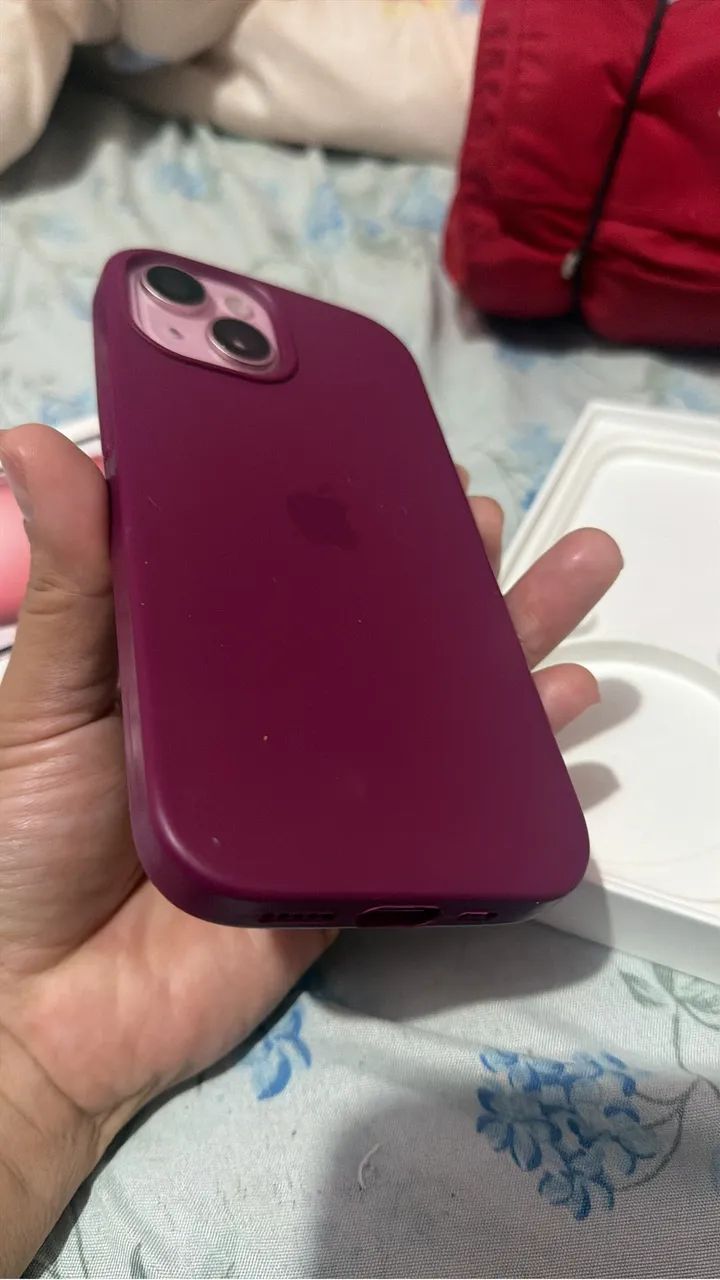 iPhone rosa 15 impecável  - Foto 4