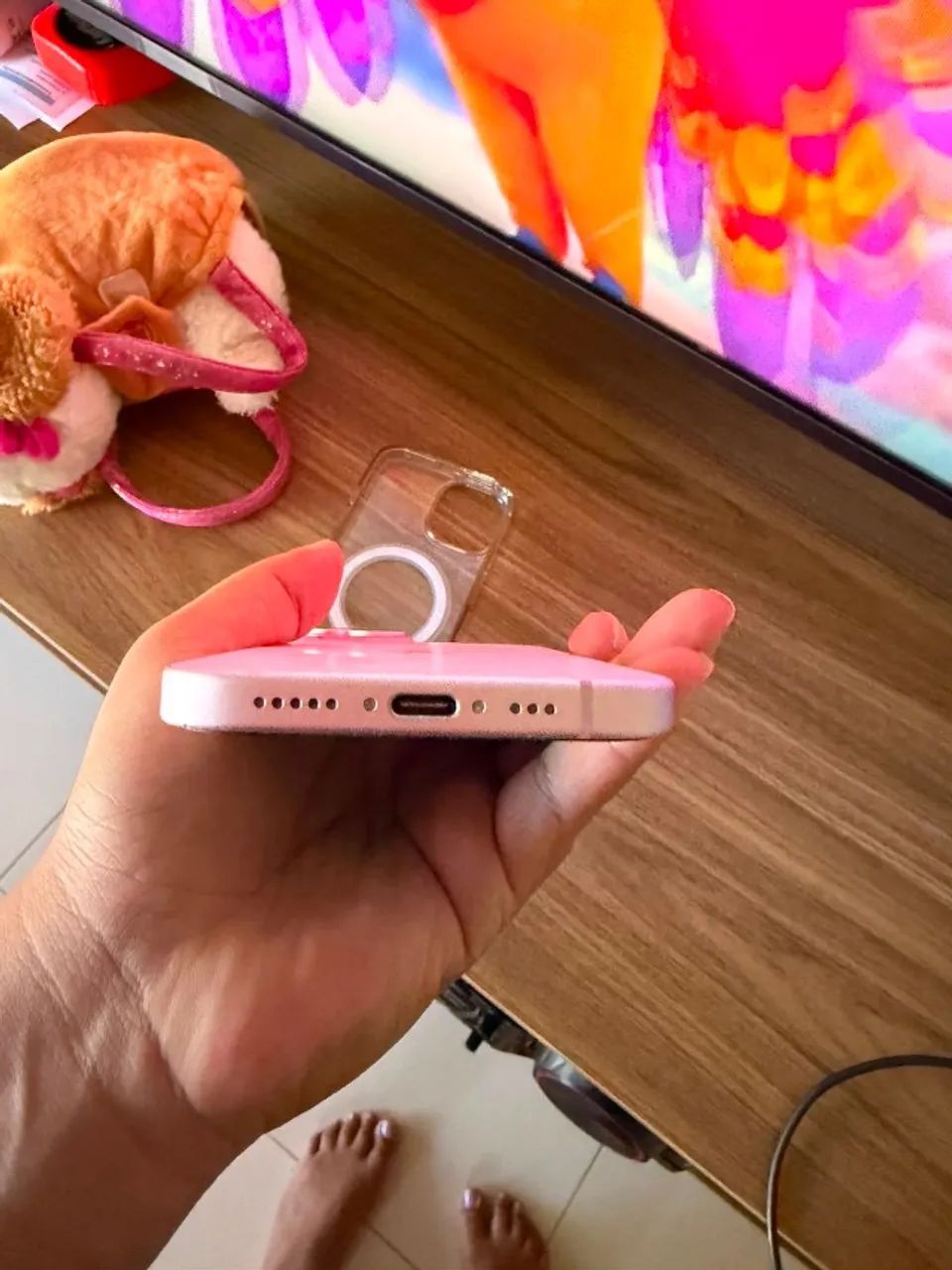 iPhone 15 rosa 128gb - Foto 2