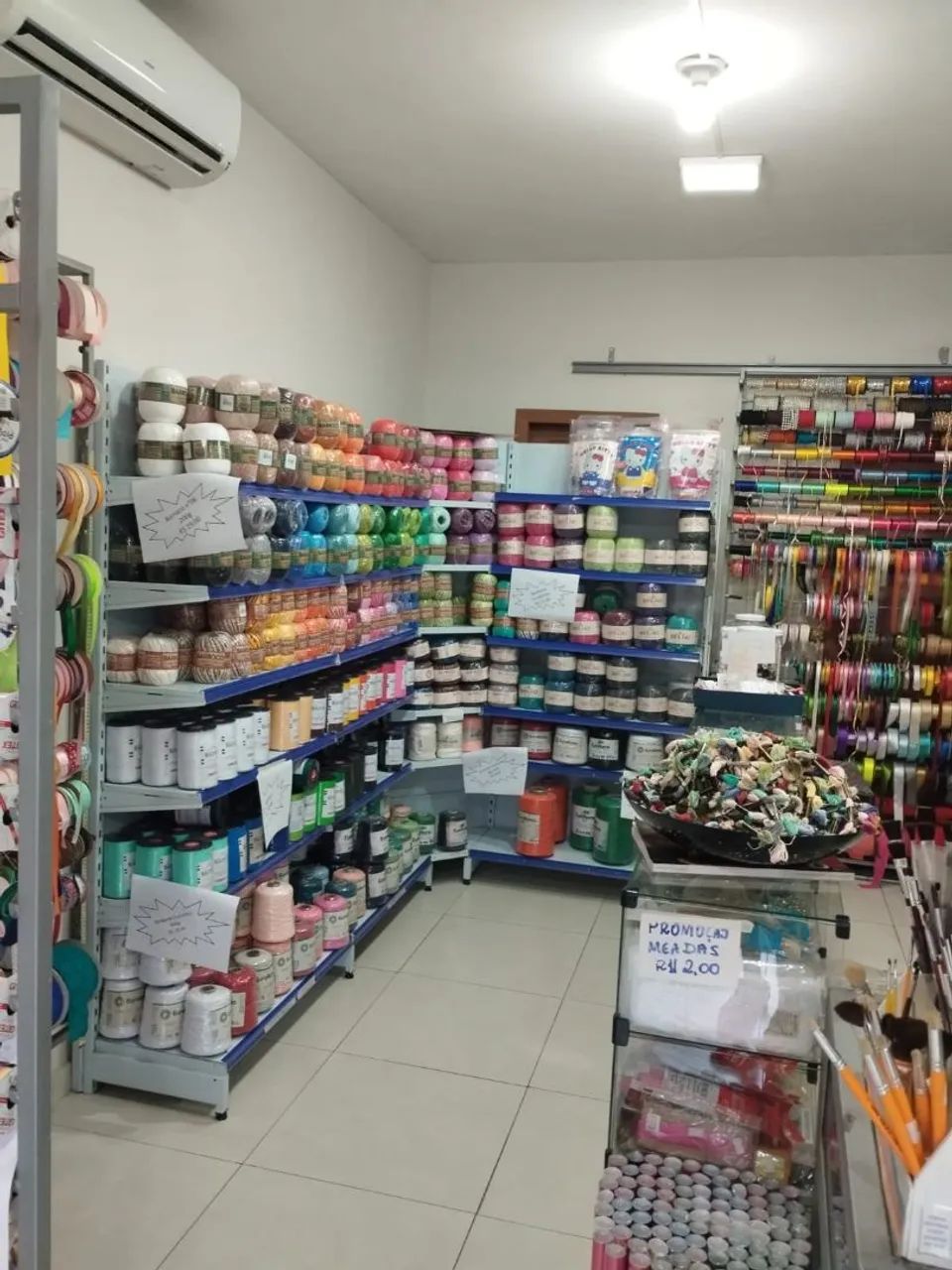 Vendo estoque para loja de armarinho 