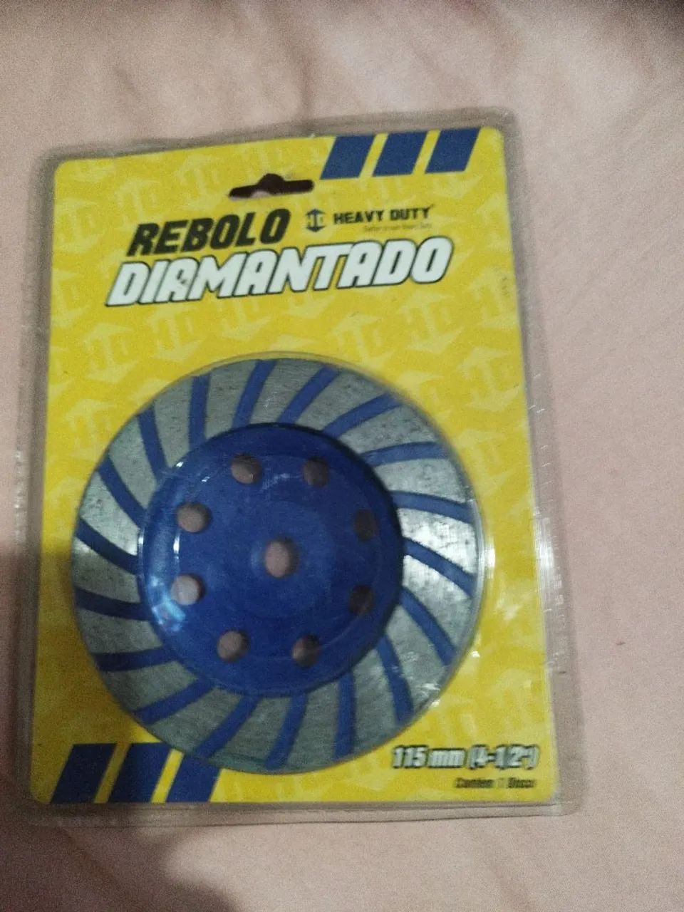 REBOLO DIAMANTADO HEAVY DUTY 115 MM