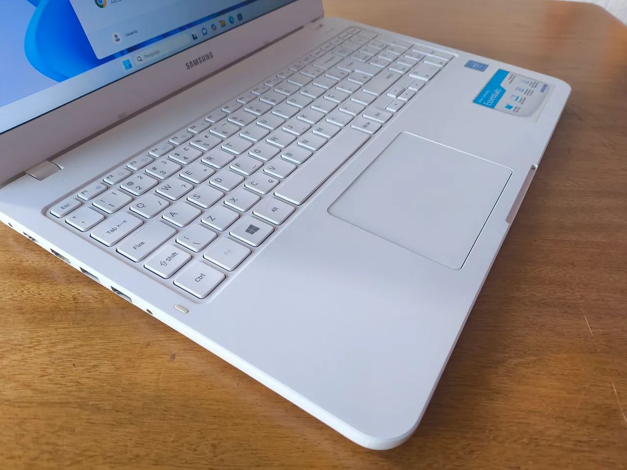 Samsung essentials branco, com SSD, windows 11, tela de 15.6 polegadas  - Foto 5