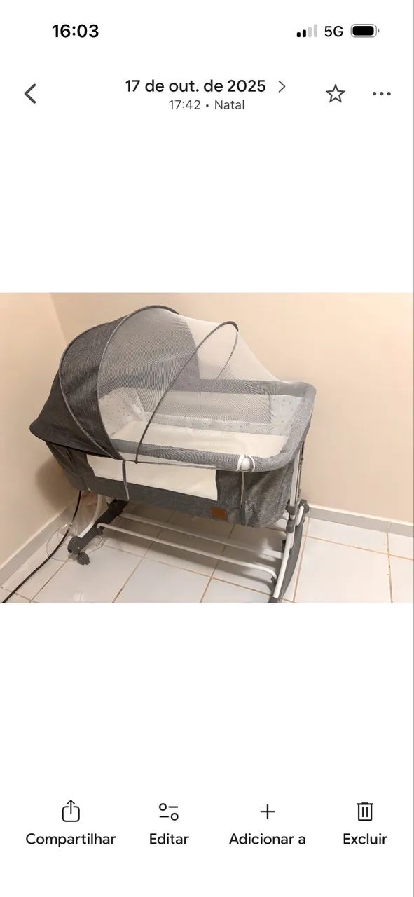 Berço para bebê 