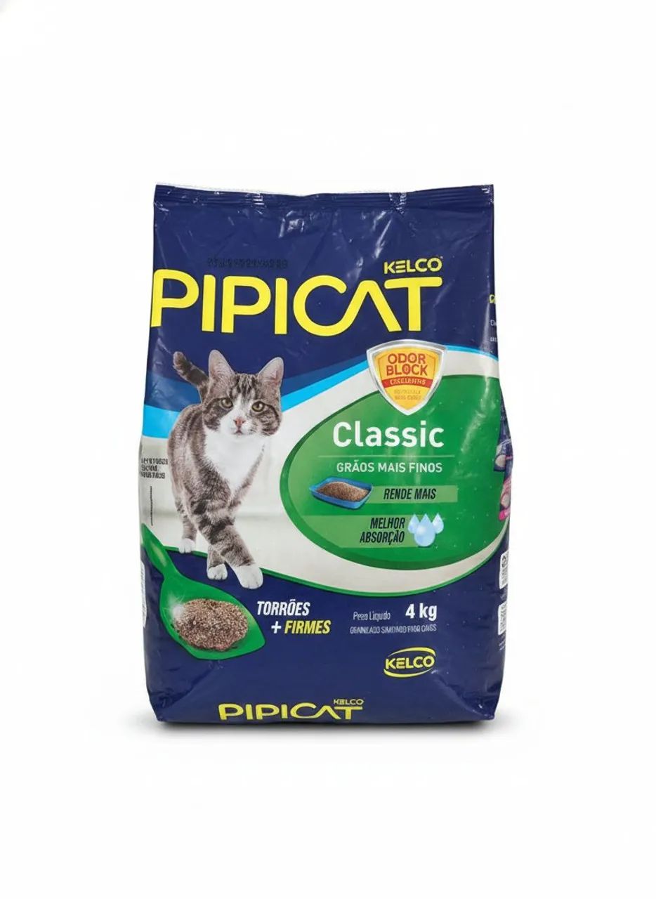 Pipicat Classic Clumping Cat Litter by Kelco - 4kg