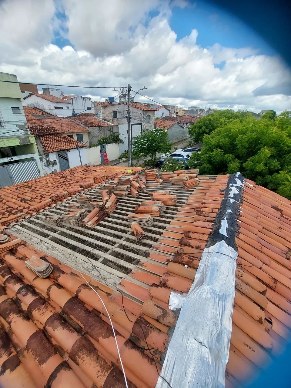 Fazemos manutenção en telhados 