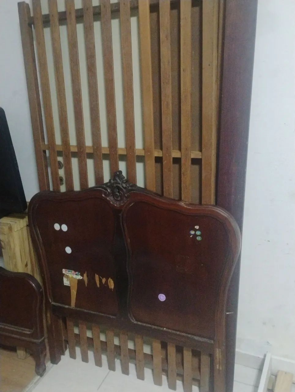 Cama de solteiro antiga  - Foto 4