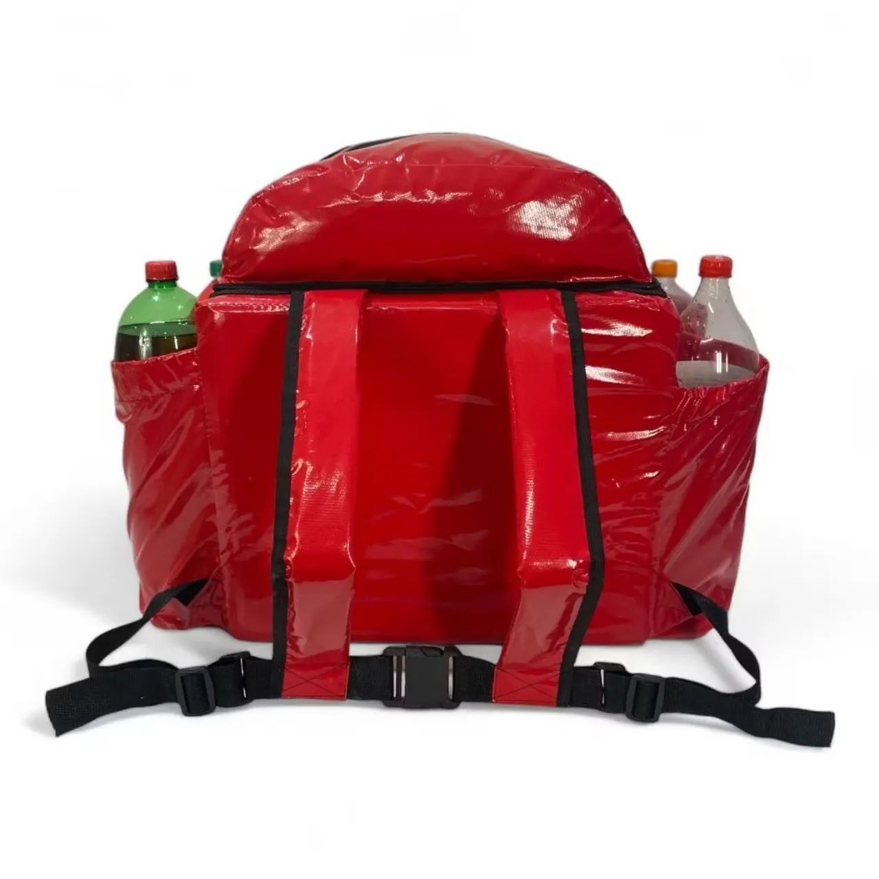 Mochila Delivery 45L + Caixa Térmica de Isopor completa - Foto 4