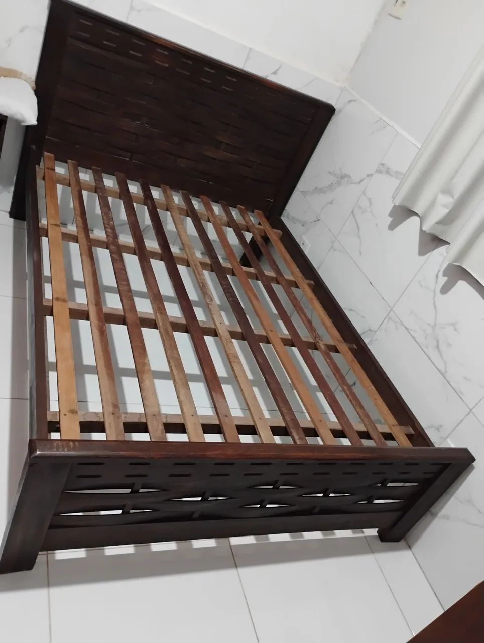 Cama casal madeira  - Foto 4