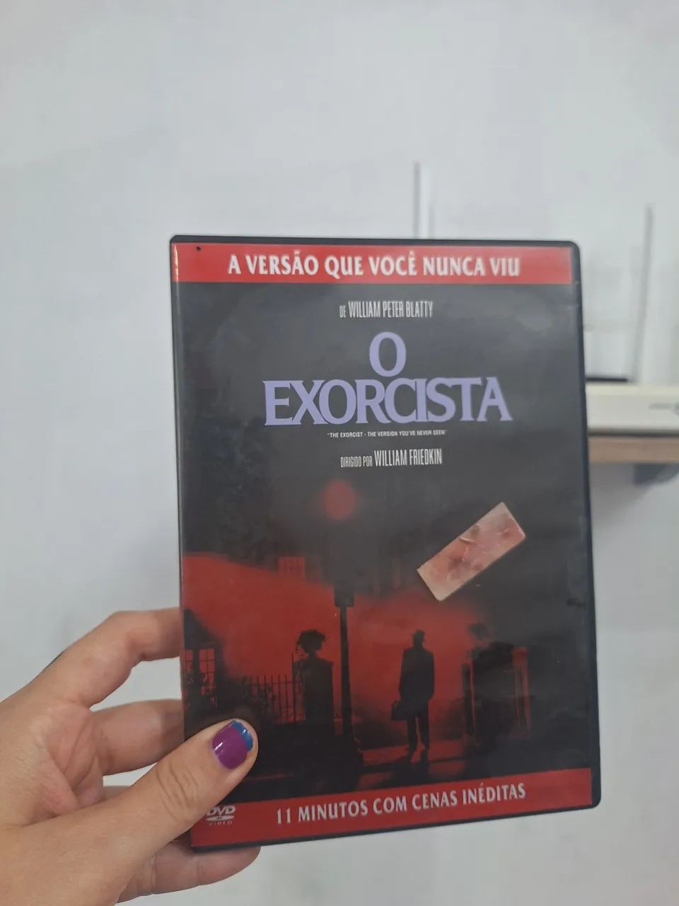 DVD o exorcista versão extendida