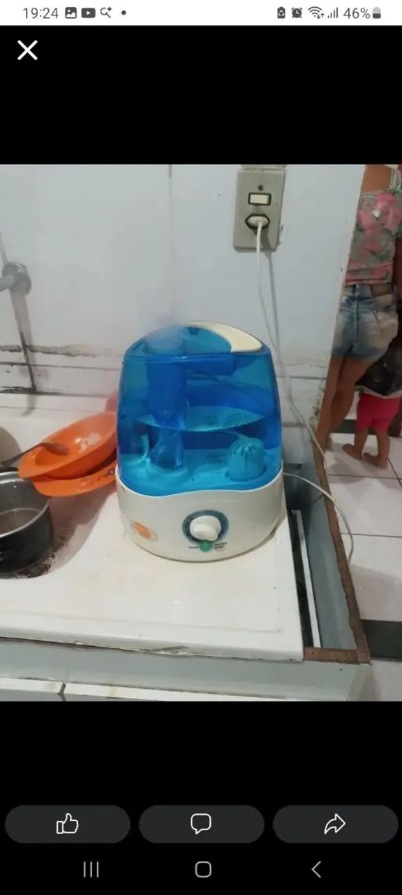Vendo ou troco um umidificador de ar