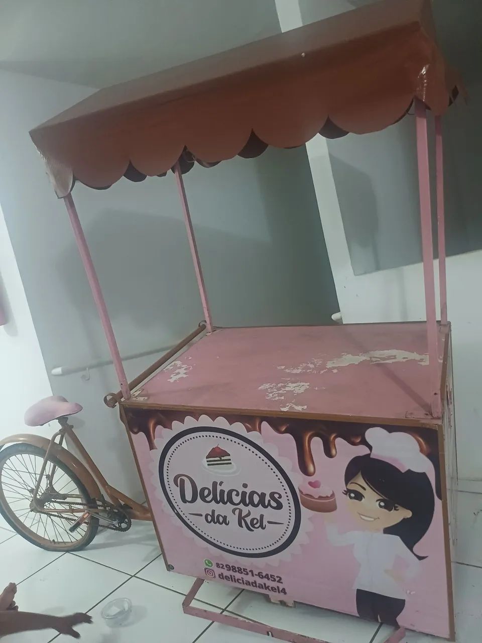 Carinho de lanche 