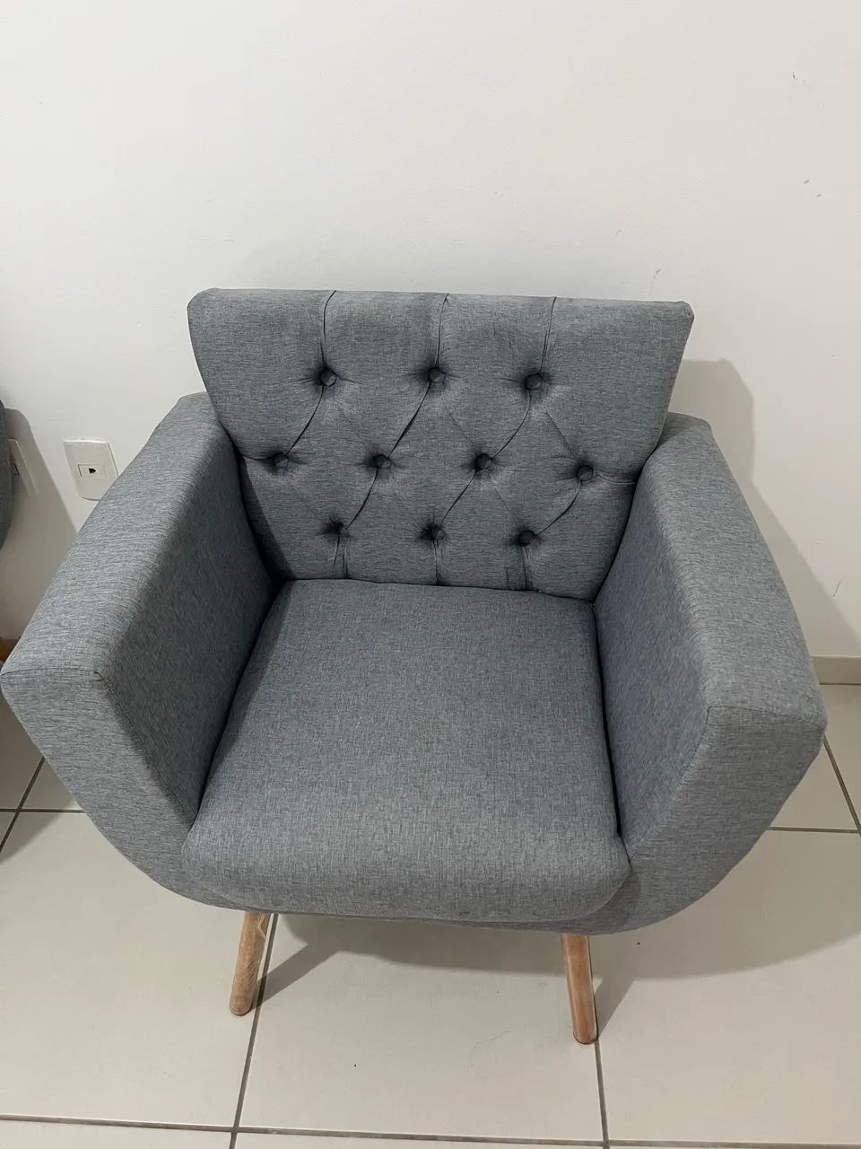 Poltronas cinza  - Foto 3