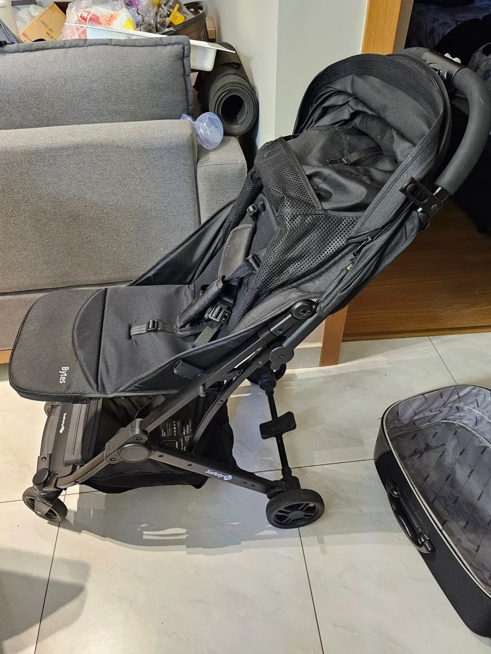 Carrinho De Bebê Safety 1st, Bytes, Full Black