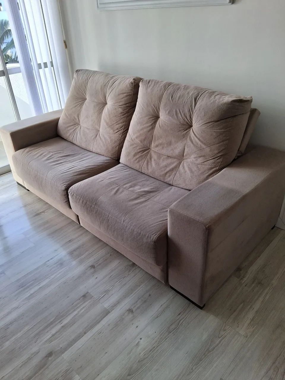 Sofa retrátil e reclinavel de 2,30m, em perfeito estado de conservação  - Foto 2