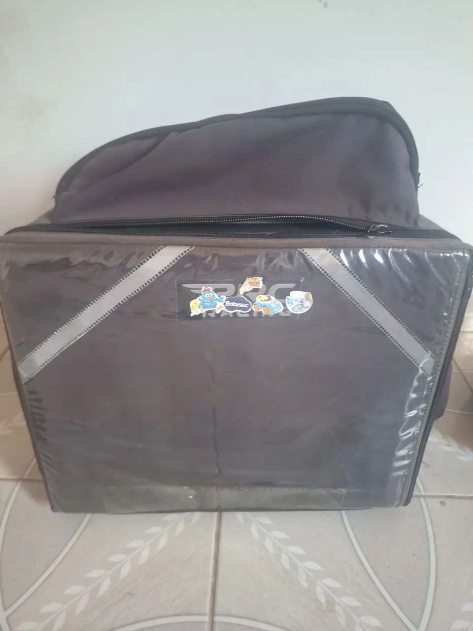 Bag racing e capacete  honda 