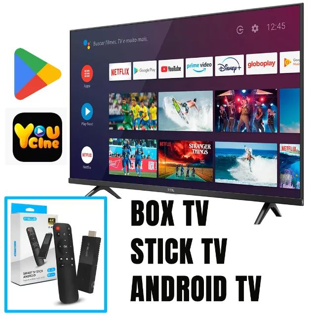 Aparelho para transformar TV normal em Smart TV