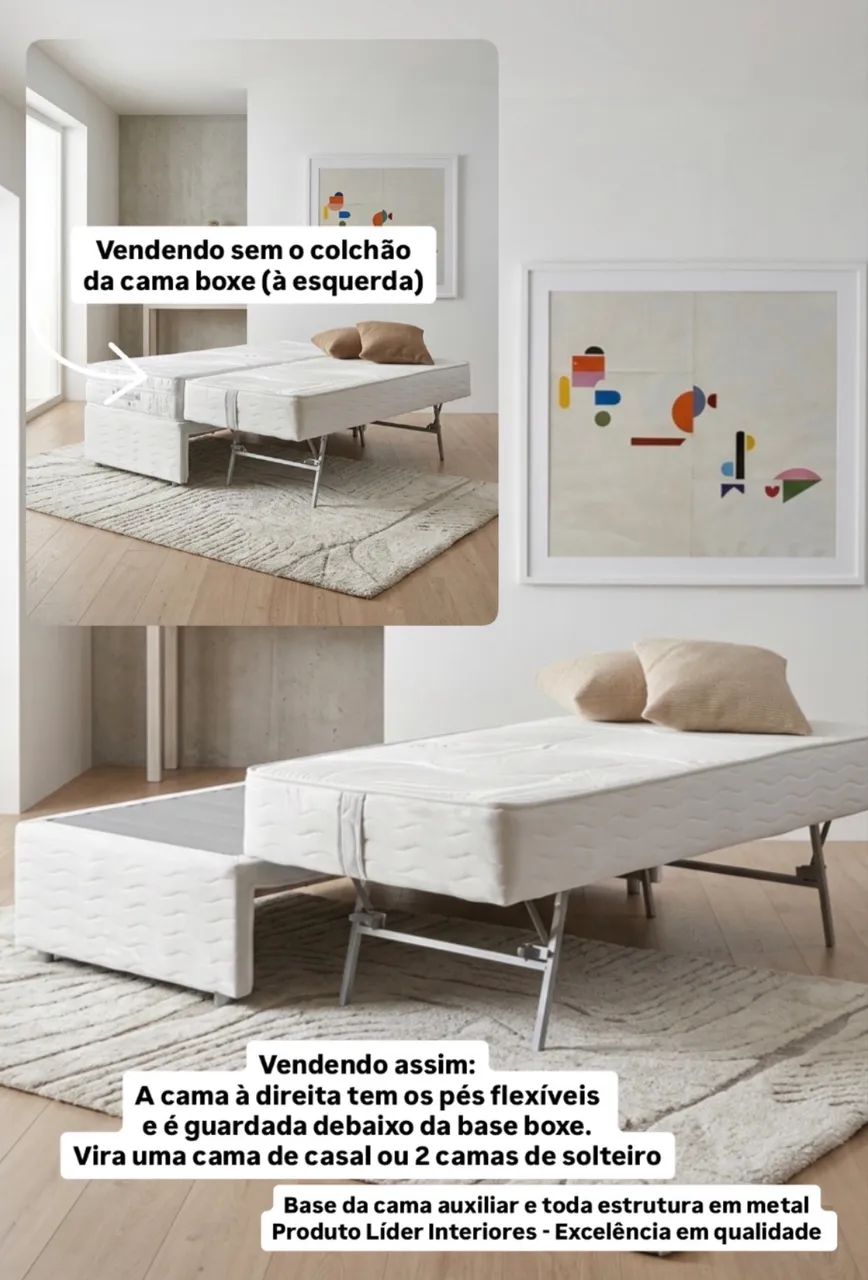 Cama bibox Líder Interiores - Foto 4