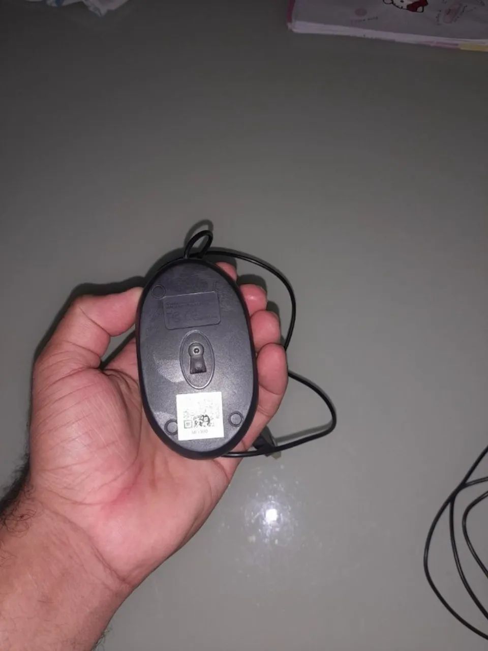 kit 2 mouses usb com fio preto - Foto 3