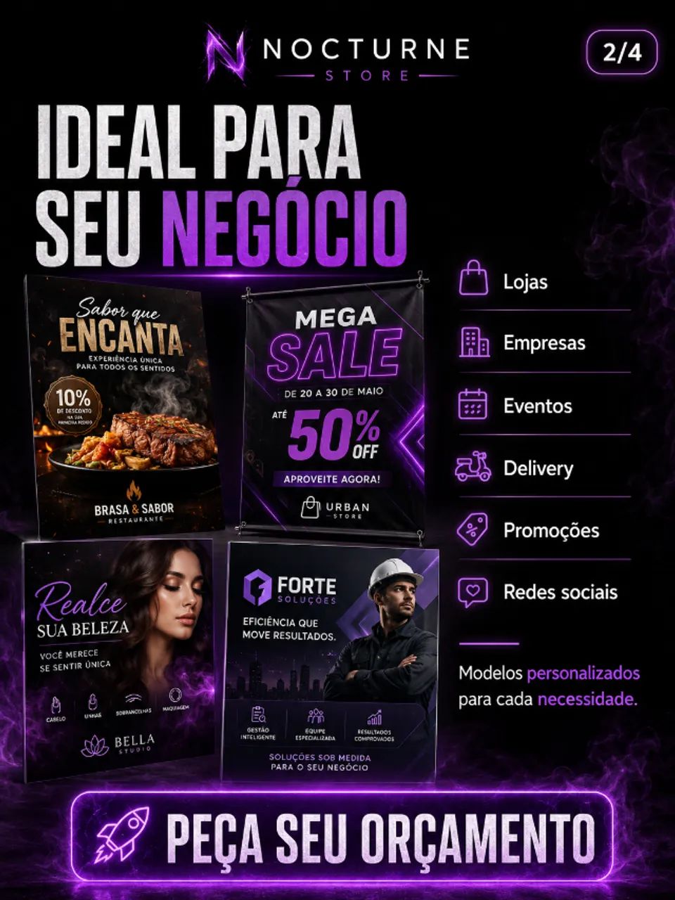 Design Gráfico | Artes para Empresas e Redes Sociais - Foto 4