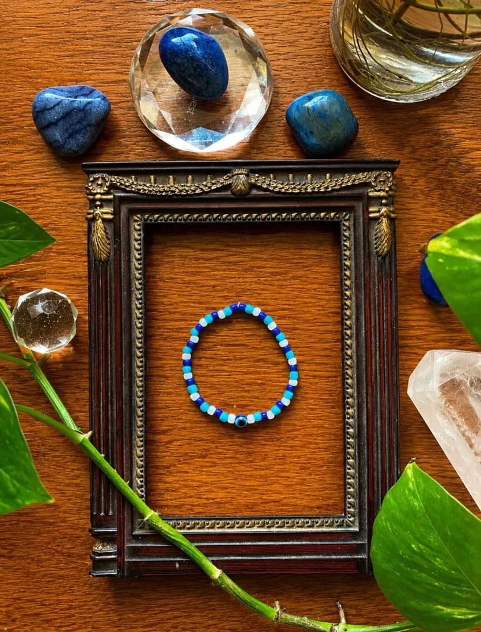 Pulseiras Artesanais de Miçangas | Luar Místico - R$10 - Foto 2