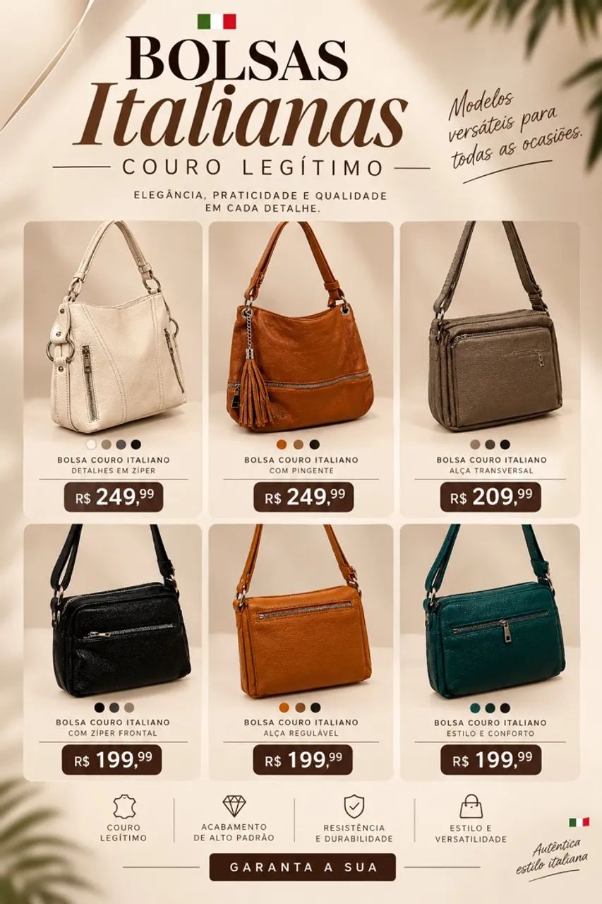 Bolsas Italianas 
