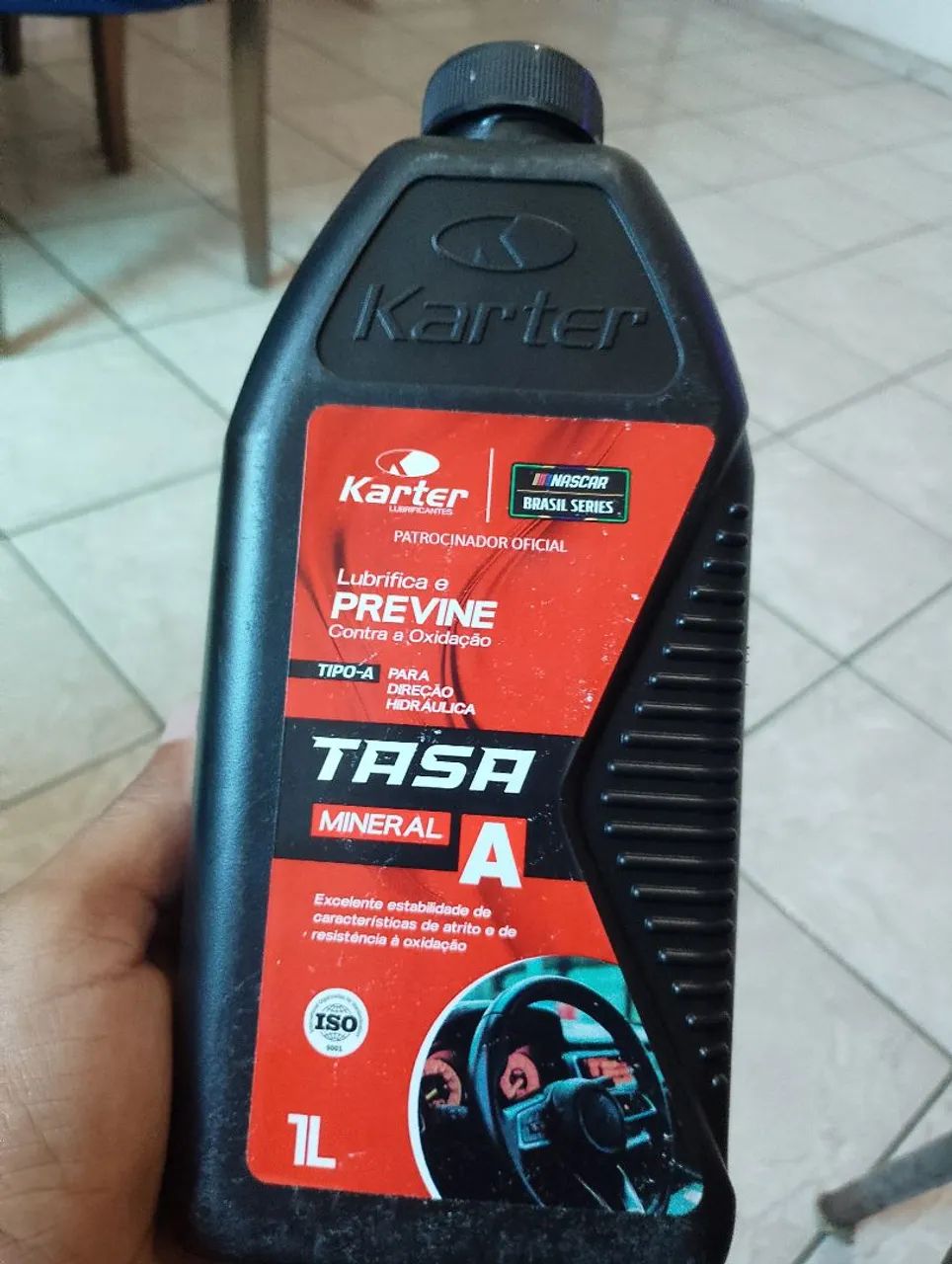 Fluindo para transmissões hidráulicas da marca KARTER conteúdo 1 litro 