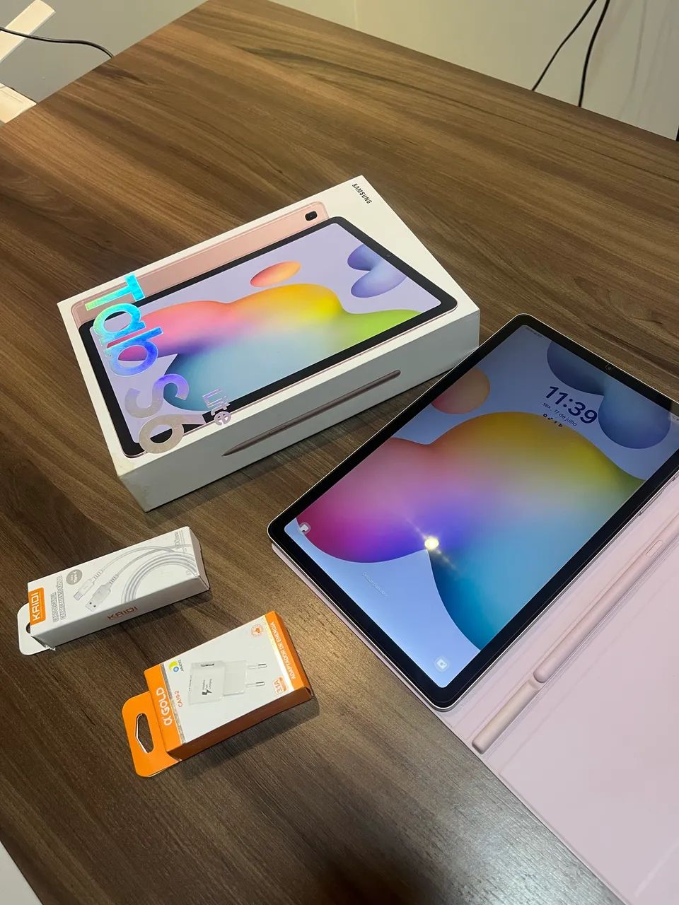 Tablet Samsung tab 6 64gb com chip  - Foto 3