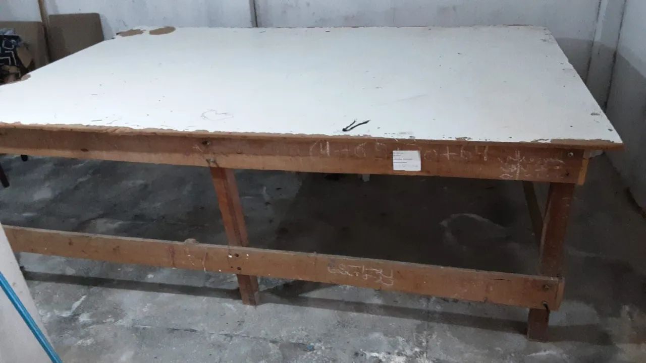 Mesão para Enfestar Pano e Tecido - Mesa Grande
