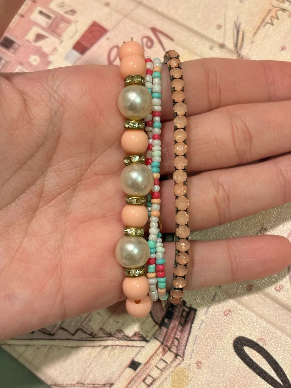 Kit de pulseira de miçanga infantil
