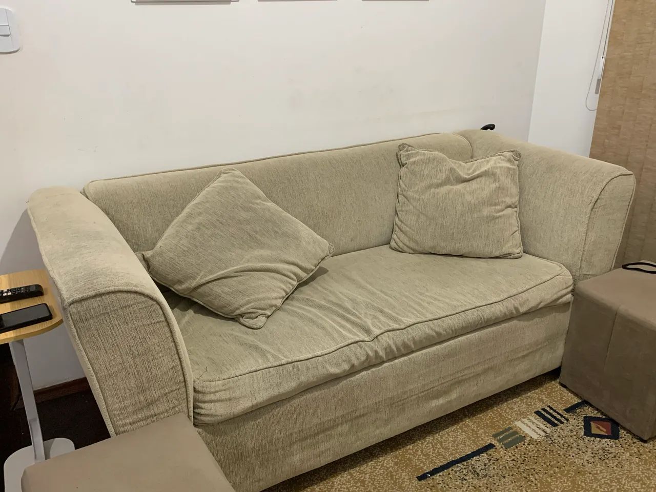 Sofá Cama Casal com Colchão 