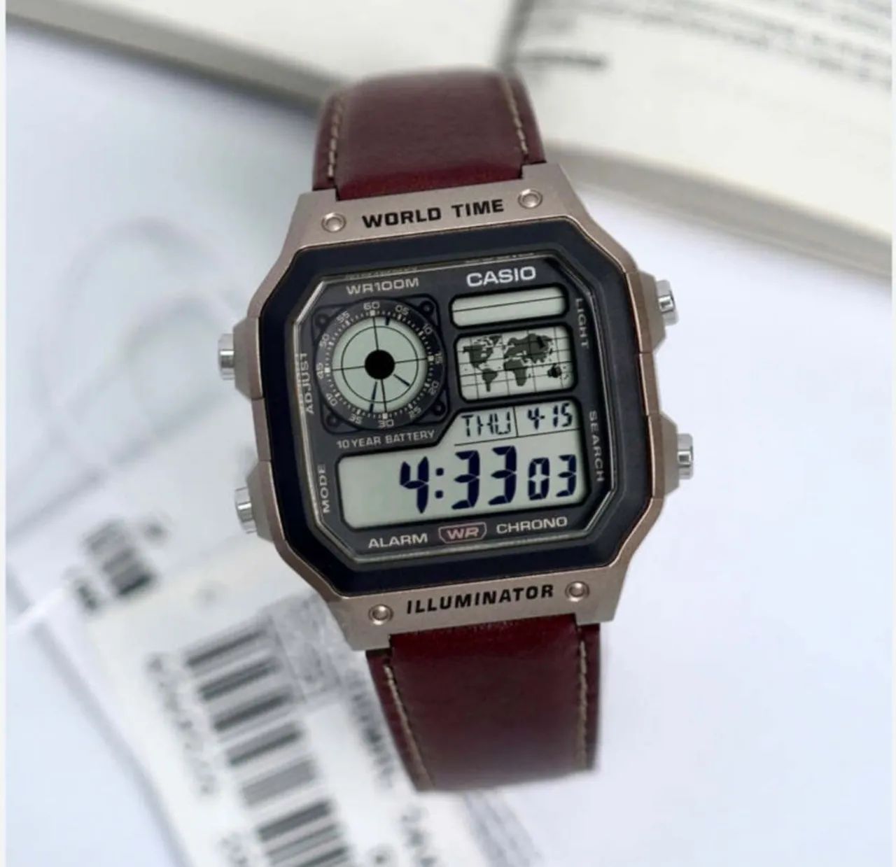 Relógio CASIO Royale AE-1200WHL-5AV  - Foto 3