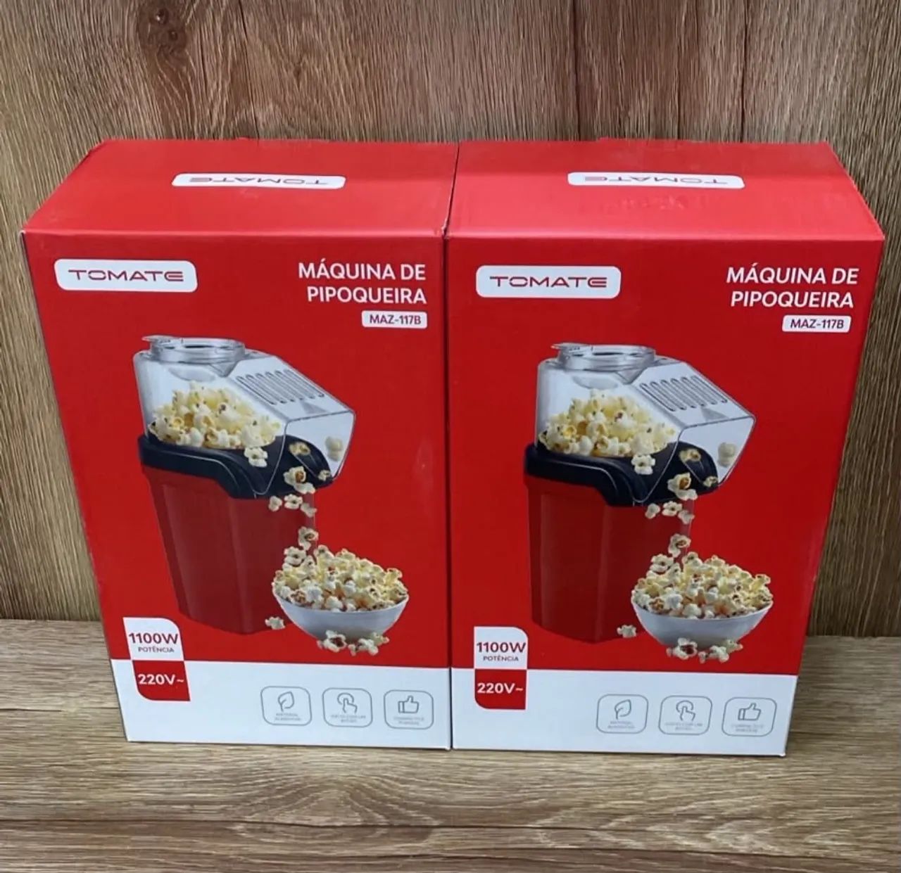 Pipoqueira portátil 