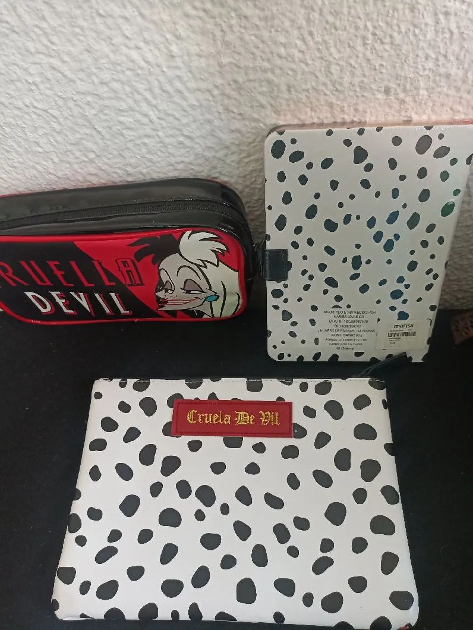 Kit Cruella 2 necessaire e caderneta  - Foto 3