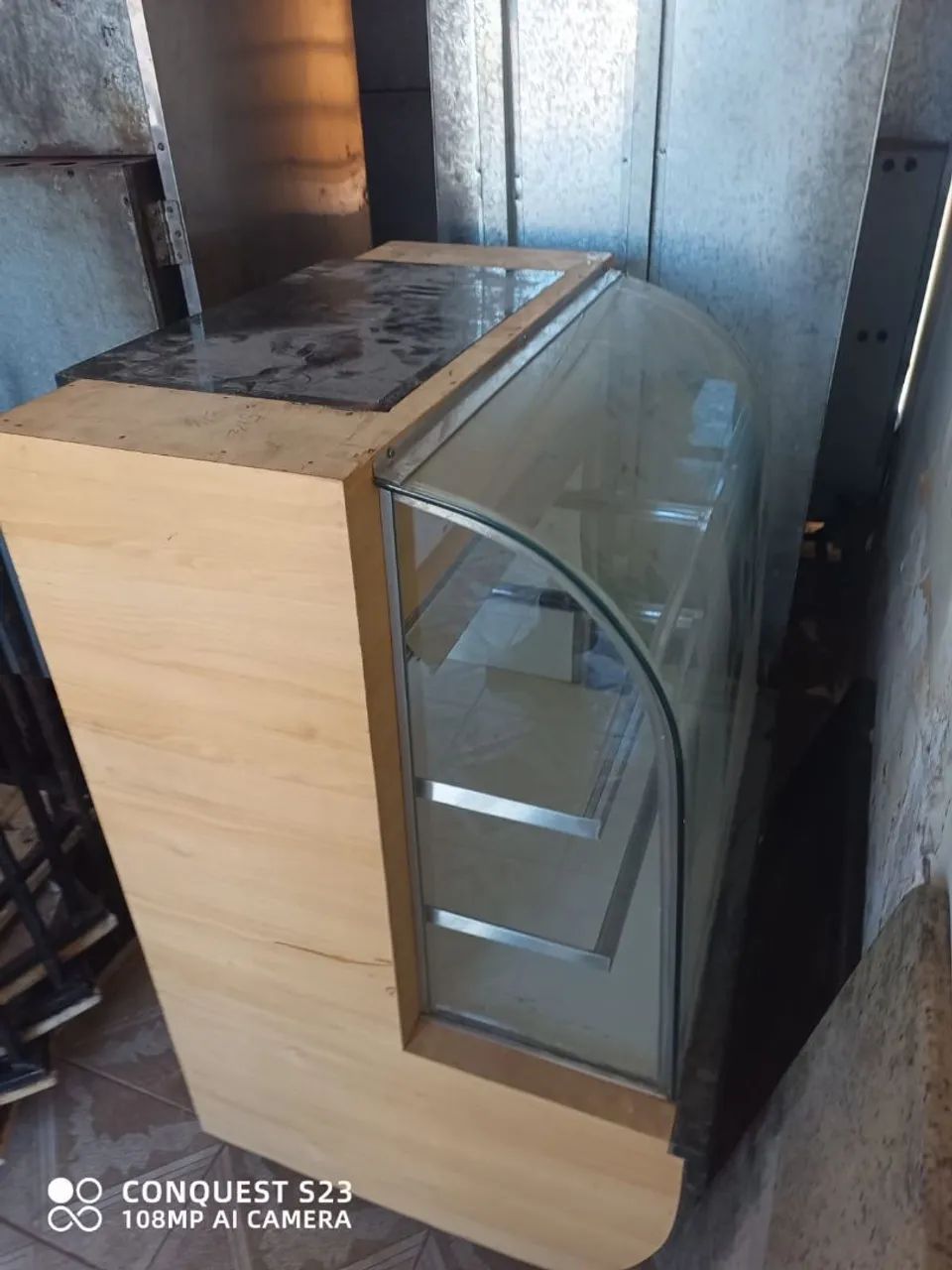 Balcão quente/frio/com caixa de marmore - Foto 2