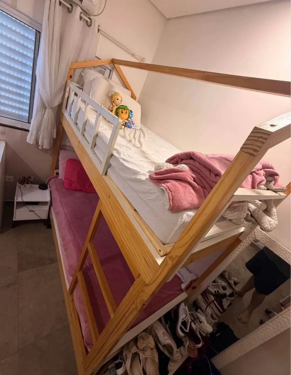 Beliche com cama auxiliar 