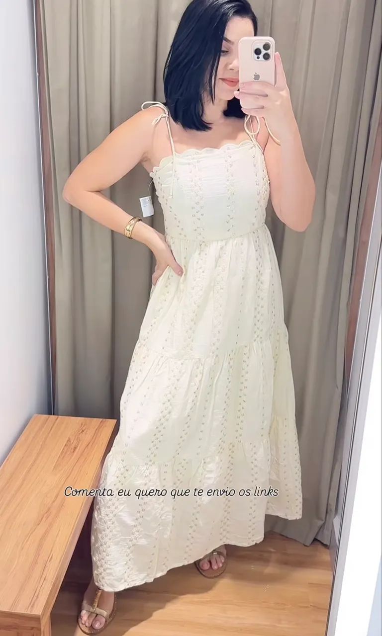 VESTIDO DE LESE E APLICAÇÃO RENNER - Foto 2