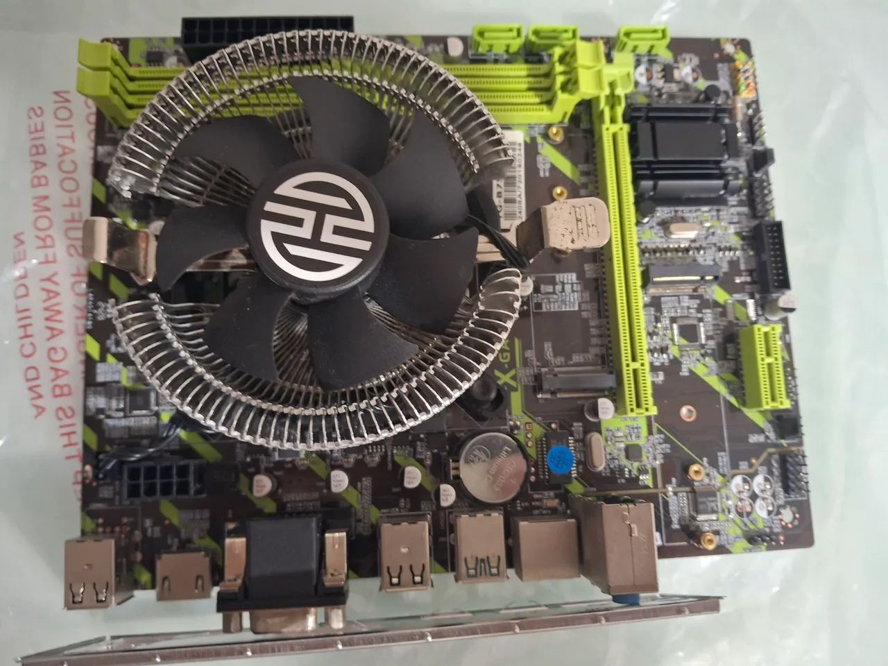 Kit 1155 - Placa Mãe + Core I5 + Cooler - Garantia 6 Meses - Foto 4
