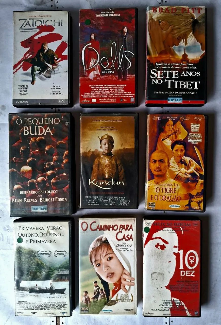 Fitas Vhs Asiáticas ( Lote)