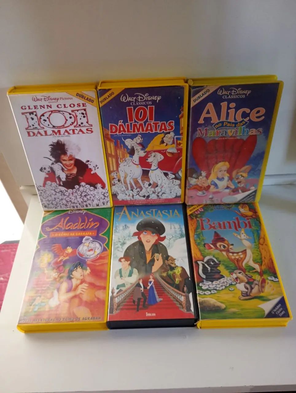 16 FITAS EM VHS DE DESENHOS CLÁSSICOS ORIGINAIS  - Foto 2