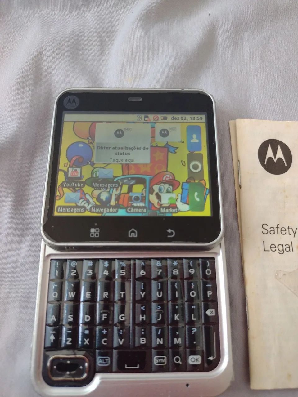 MOTOROLA MB511 FUNCIONANDO PERFEITAMENTE  - Foto 2