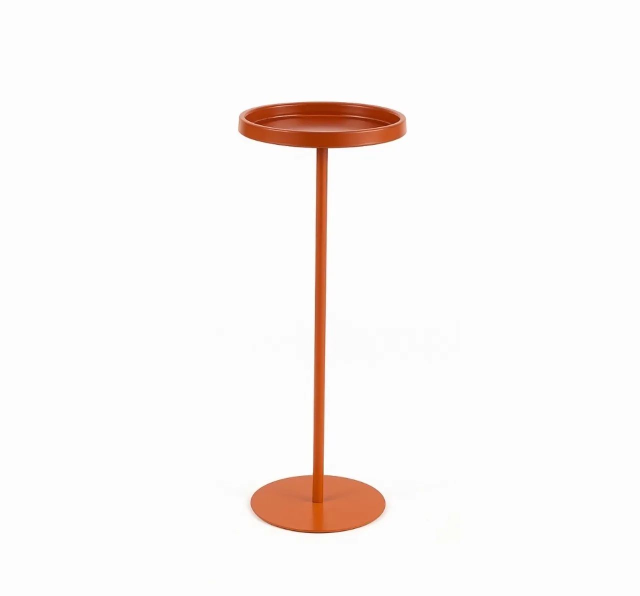 Mesa Lateral de Apoio Redonda Compacta 22cm Design Moderno Sofá Sala Quarto DISH - Foto 3