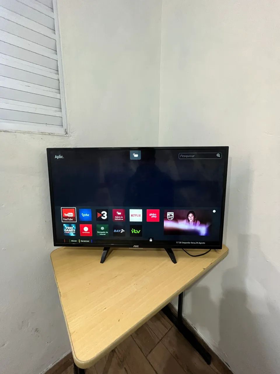 Tv smart AOC 32 polegadas  - Foto 3