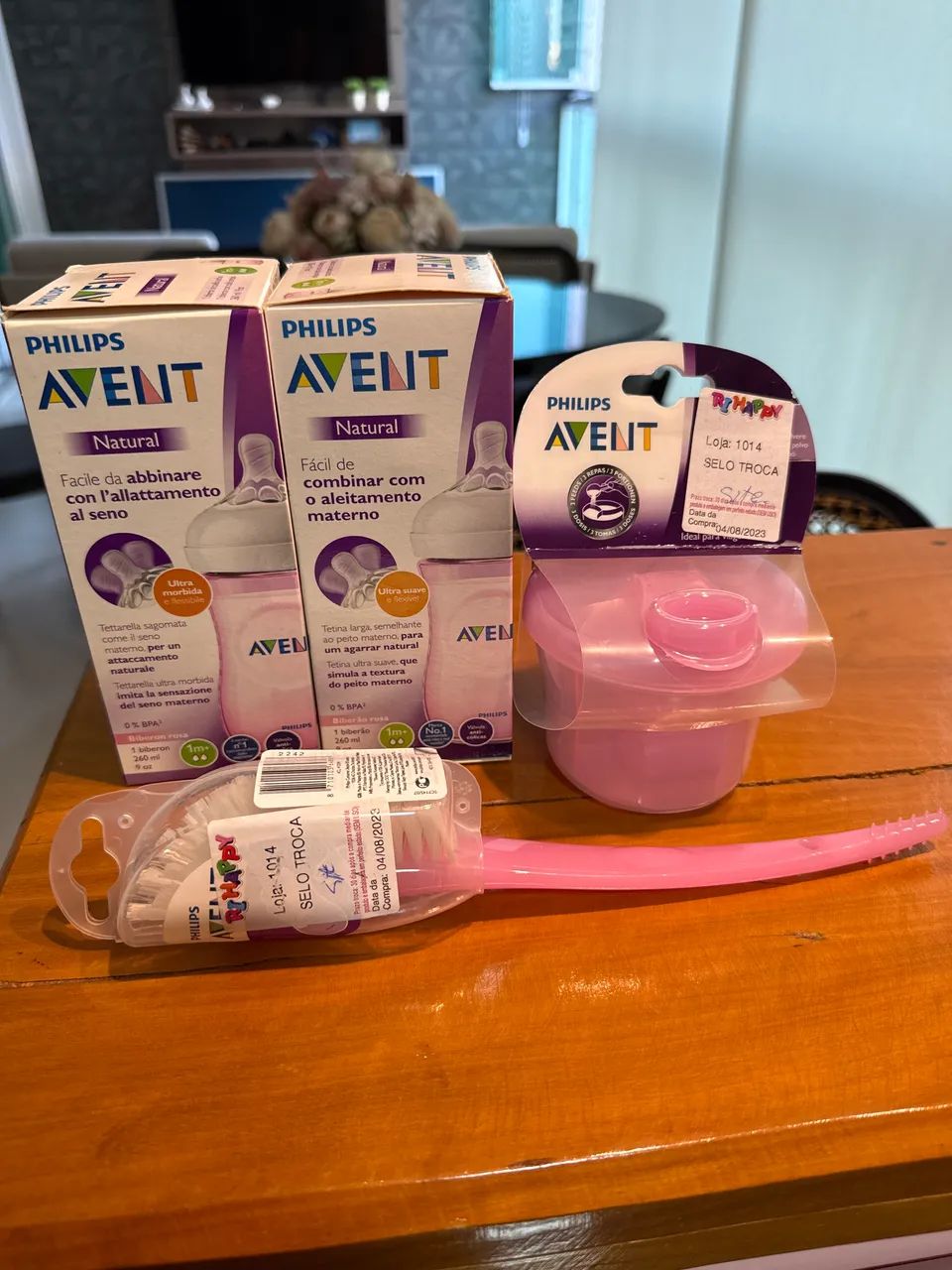 Kit mamadeira avent 