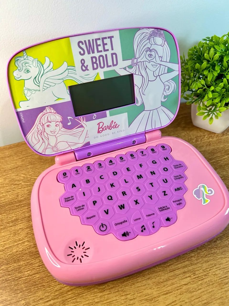 Laptop Candide Bilíngue Barbie  - Foto 4