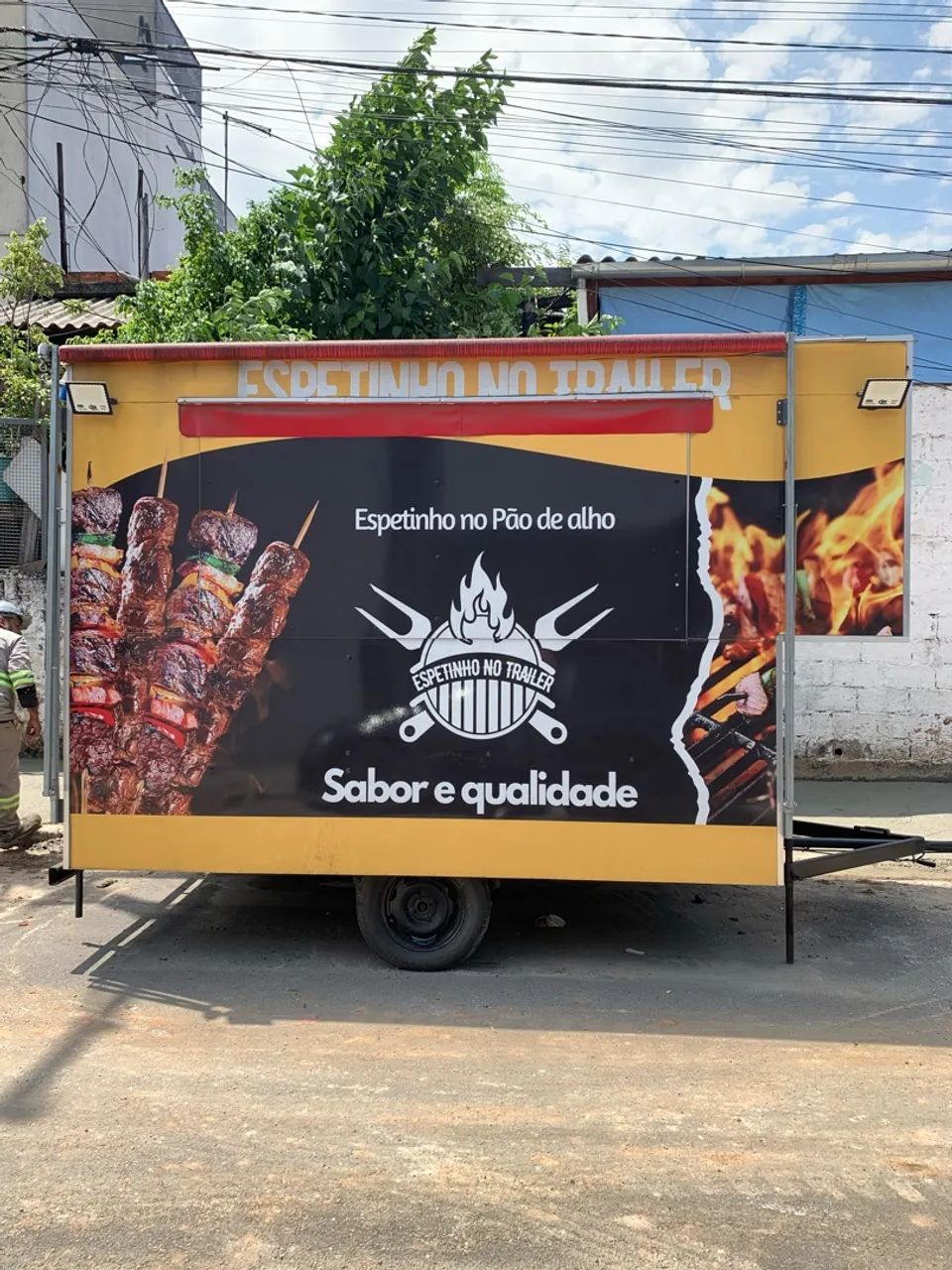 Trailer pronto para uso dimensões 3,5 x 2,00 x 2,30  - Foto 2