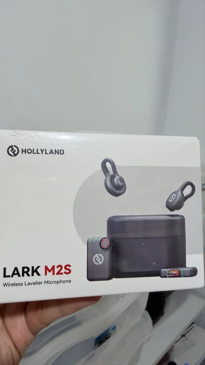 Microfone Hollyland M2S combo Usbc / lacrado 