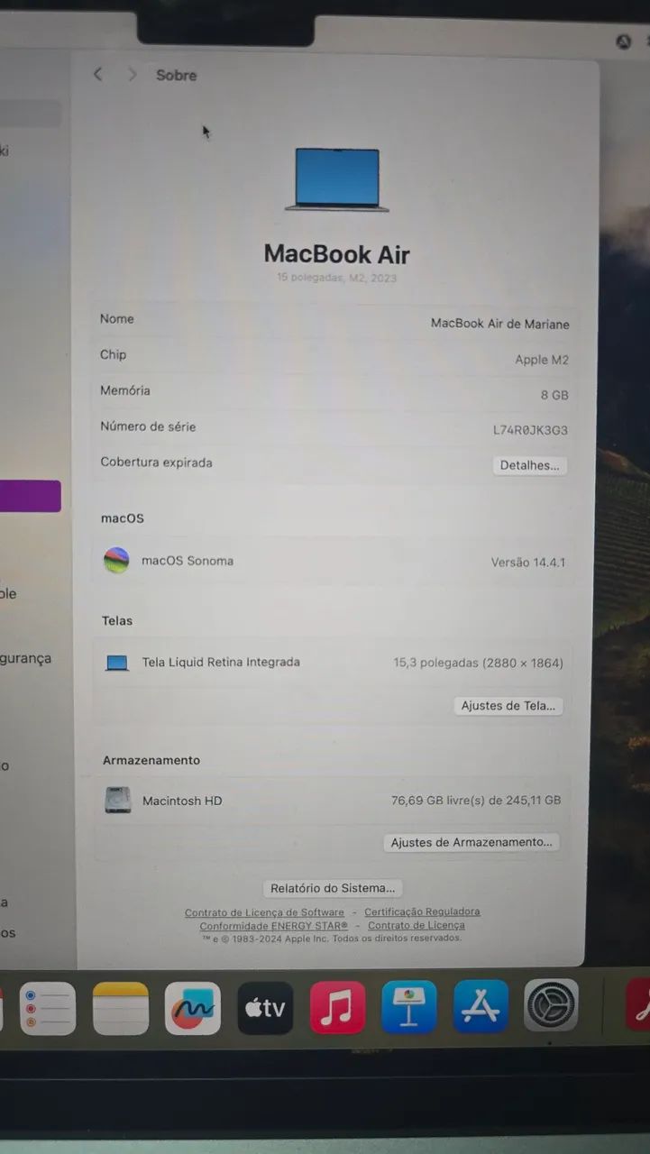 MacBook Air M2 - 15" - 2023 - Foto 3