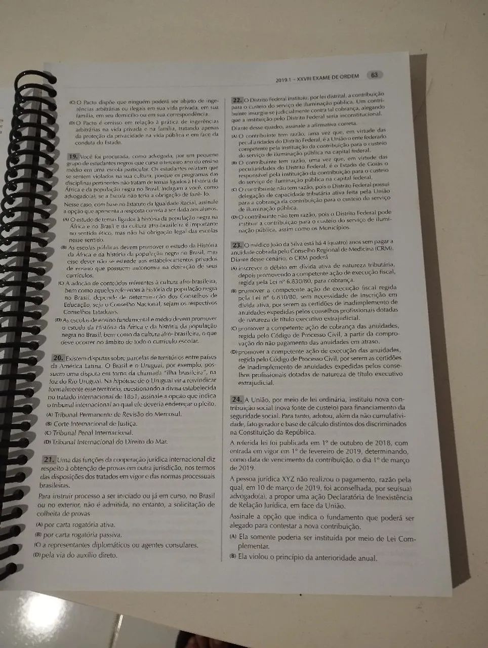 QUESTÕES DA OAB COMENTADA - Foto 3