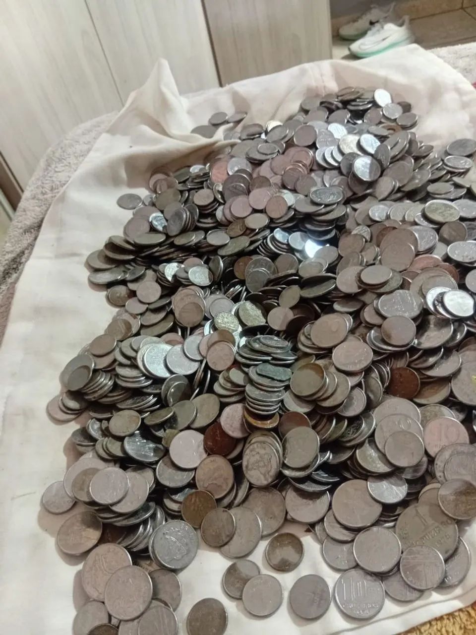 Moedas antigas e células de dinheiro  - Foto 3